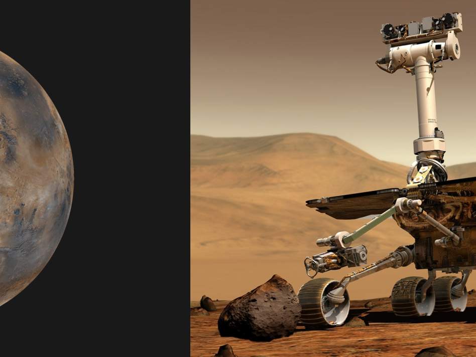 Ausstellung: Mars in 3D - Das neue Bild des roten Planeten