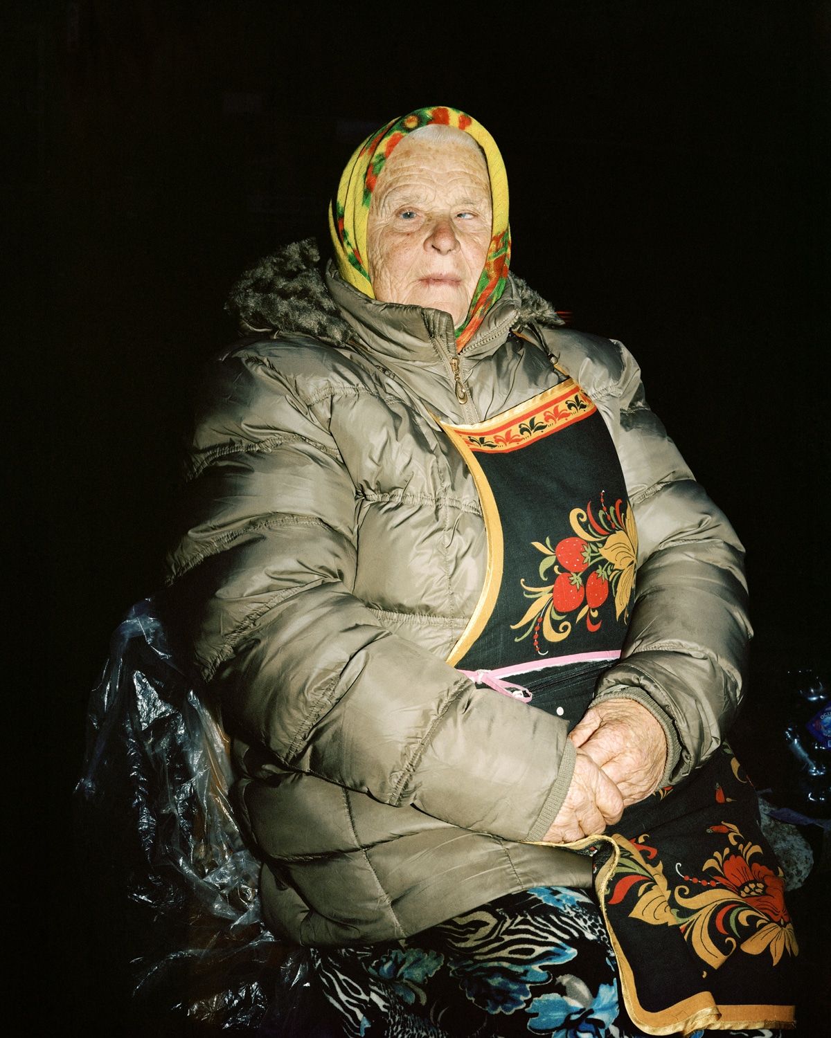 Bildnis einer Marktverkäuferin in Kalliningrad