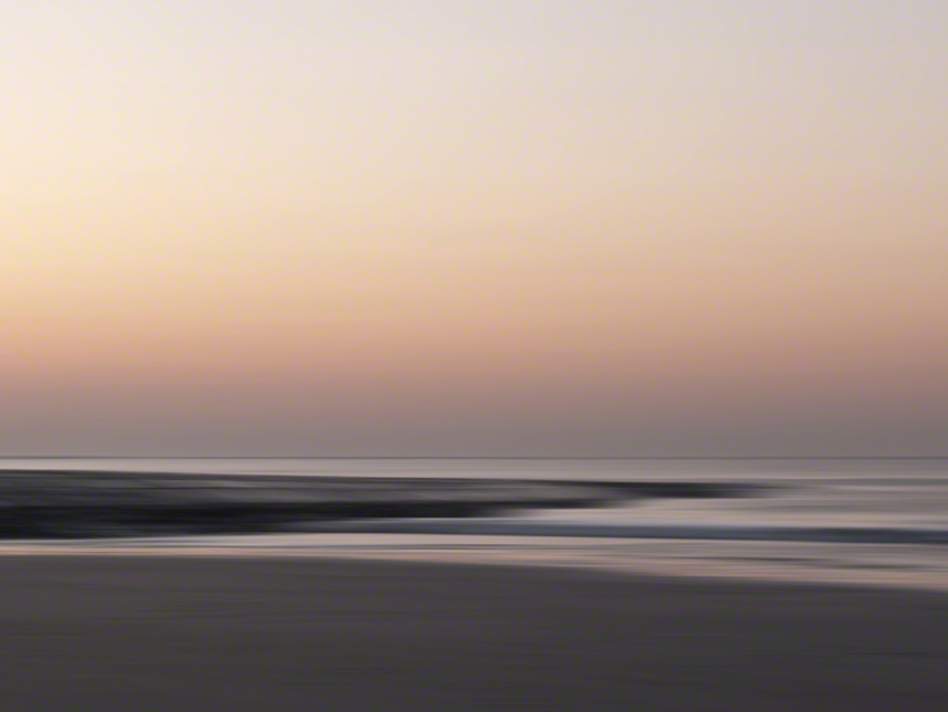 Sonnenuntergang am Strand von Hiddensee