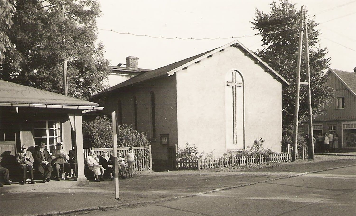Katholische Kirche in Zingst um 1960