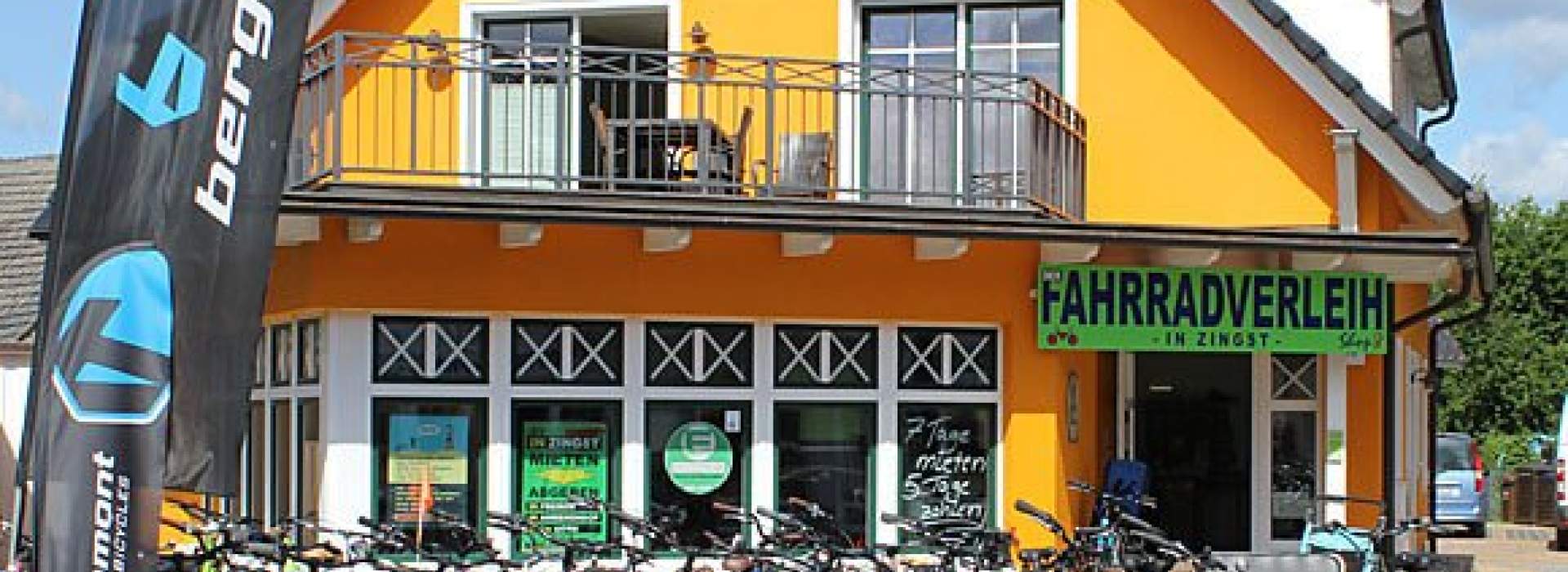 Fahrradverleih Shop 8 VERLEIH + VERKAUF + REPARATUR Strandstraße 19 18374 Zingst