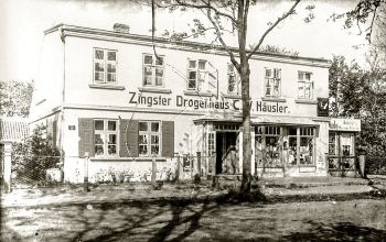 Zingster Drogeriehaus um 1900
