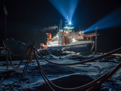 Das Forschungsschiff Polarstern